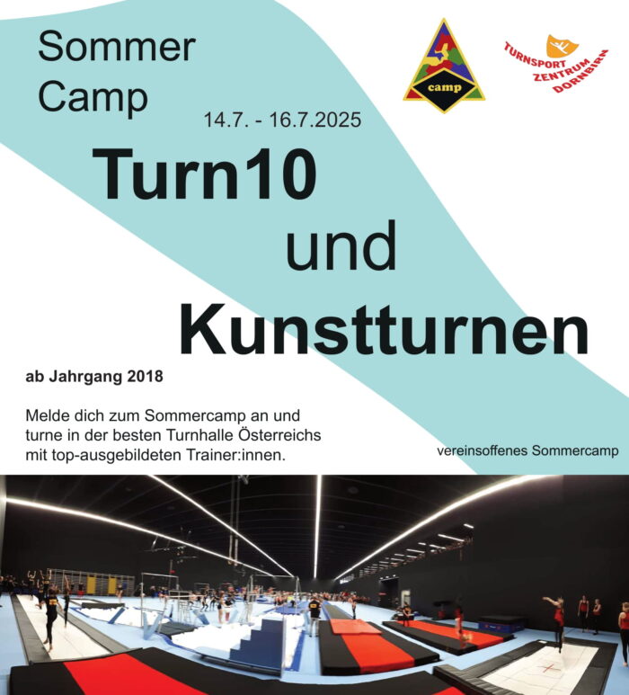 Sommercamp Turn 10 und Kunstturnen